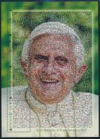 Pope Benedict XVI minisheet, XVI. Benedek pápa kisív