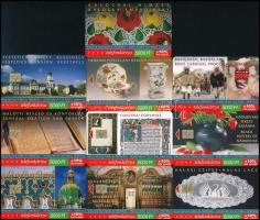 Magyar kulturális örökség 10 db 5000 Ft-os telefonkártya, 2000 példányos kiadás