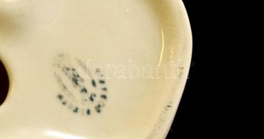 Cicák, kézzel festett, jelzett (Cluj), hibátlan, h: 12 cm