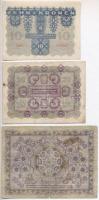 Ausztria 1922-1933. 6db-os vegyes bankjegy tétel, mindegyik lezárt fóliában, közte 1933. 10Sch T:III...