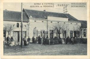 Törökkanizsa, Novi Knezevac, Nova Kanjiza; Gubás szálloda és vendéglő / hotel and restaurant