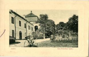 Zsibó, Jibou; Báró Wesselényi kastély. W.L. Bp. 7093. / castle