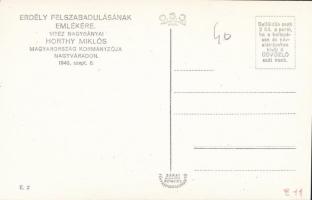 1940 Nagyvárad, Oradea; bevonulás, Horthy Miklós / entry of the Hungarian troops