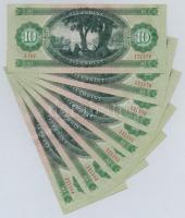 1975. 10Ft (7x) sorszámkövetők T:II
Adamo F8