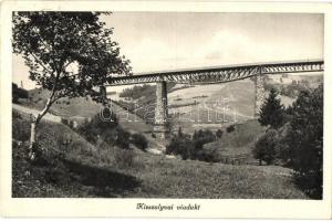 Kisszolyva, Szkotárszke, Skotarska; vasúti híd, viadukt / railway bridge, viaduct (EK)