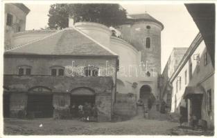 1938 Munkács, Mukacheve, Mukacevo; Hrad Palanok / A munkácsi vár, üzlet / castle, shop. photo