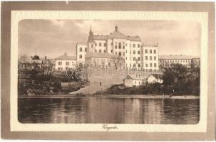 Ungvár, Uzshorod, Uzhorod; látkép, templom. Kiadja Steinfeld Dezső / general view, church (EK)