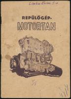 1951, Repülőgép-motortan, kiadja a Magyar Repülő Szövetség Kiképzési Osztálya, ábrákkal, 72p