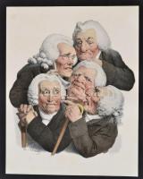 Dr. Eugen Holländer: Die Karikatur und Satire in der Medizin. Stuttgart, 1905, Ferdinand Enke. Német...