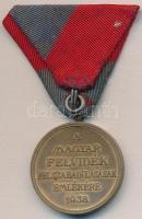 1938. "Felvidéki Emlékérem" Br kitüntetés mellszalagon T:1-
Hungary 1938. "Upper Hun...