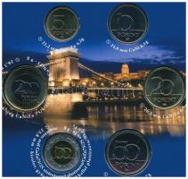 2009. 5Ft-200Ft (6xklf) "Lánchíd" forgalmi sor szettben T:BU Adamo FO43