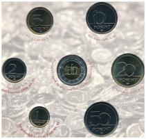 2008. 1Ft-100Ft (7xklf) "Búcsú az egy- és kétforintostól" forgalmi sor dísztokos szettben ...