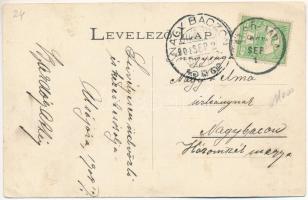 Alsójára, Iara; Korona szálloda, kávéház és étterem, belső. Csízhegyi S. fényképész felvétele / hote...