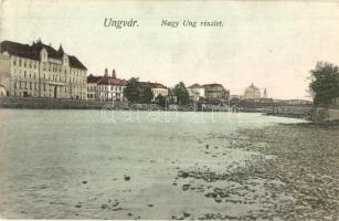Ungvár, Uzshorod, Uzhorod; Nagy Ung részlet / Uzh river (Rb)
