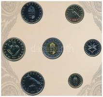 2007. 1Ft-100Ft (8xklf) "Berán Lajos és a pengő" forgalmi sor, benne "Berán Lajos és ...