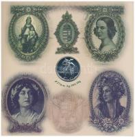 2007. 1Ft-100Ft (8xklf) "Berán Lajos és a pengő" forgalmi sor, benne "Berán Lajos és ...