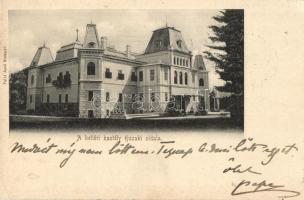 1903 Betlér, Betliar; Gróf Andrássy Géza kastély északi oldala / Schloss / castle (EK)