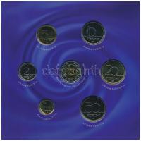 2007. 1Ft-100Ft (8xklf) "Római Szerződés" forgalmi sor, benne 50Ft "50 éves a Római S...