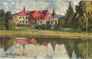 1911 Bethlen, Beclean; Gróf Bethlen Pál kastélya / castle s: Bosznay (EB)