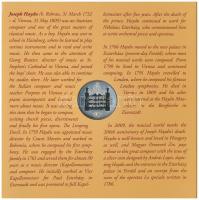 2009. 5Ft-200Ft "Haydn" (7xklf) forgalmi érme sor, benne "Joseph Haydn" Ag emlék...