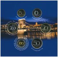 2009. 5Ft-200Ft (6xklf) "Lánchíd" forgalmi sor szettben T:PP Adamo FO43.1