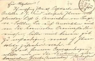 1900 Sarajevo, Careva dzamija, Begova djamia / Kaiser Moschee / mosque. litho (fa)