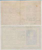 1918. 25K (2x) "3034" és "3008" mindkettő sima hátlappal T:III