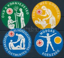 4 klf magyar Vöröskereszt segélybélyeg