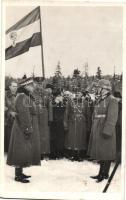 1939 Uzsok, Uzhok; Magyar-Lengyel baráti találkozás a visszafoglalt ezeréves határon / Hungarian-Polish meeting on the historical border