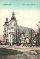 Nagybánya, Baia Mare; Római katolikus templom. Frankovits A. kiadása / Roman Catholic church