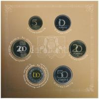 2010. 1Ft-200Ft (6xklf) "Himnusz" forgalmi sor szettben T:PP 
Adamo FO44.1