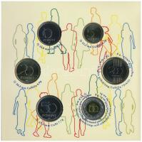 2011. 5Ft-200Ft (6xklf) "Az Európai Unió Tanácsának magyar elnöksége" forgalmi sor szettbe...