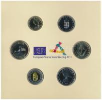 2011. 5Ft-200Ft (6xklf) "Az Európai Unió Tanácsának magyar elnöksége" forgalmi sor szettbe...