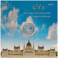 2011. 5Ft-200Ft (6xklf) forgalmi sor szettben + 3000Ft Ag "Az Európai Unió Tanácsának magyar el...
