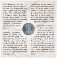 2011. 5Ft-200Ft (6xklf) forgalmi sor szettben + 3000Ft Ag "Az Európai Unió Tanácsának magyar el...