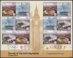 Olimpia kisív, Olympic mini sheet
