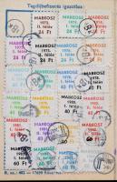 1940-1991 Vegyes okmány tétel, kb. 40 db, közte 3 db okmány tokkal, változó állapotban