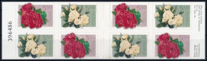Forgalmi öntapadós bélyegfüzet, Definitive self-adhesive stamp-booklet