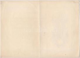 Balatonfüred 1911. "A Balatonfüredi Ipartestület által székházépítés és berendezési költségeine...