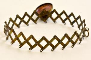 Réz színházi, báli táskadísz 5 cm