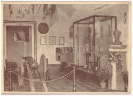 1949 Budapest I. Honvéd Hadtörténeti Múzeum, belsők. Állami Nyomda - képeslapfüzet 8 lappal / postca...
