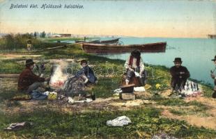 Balaton, Halászok halsütése (EK)
