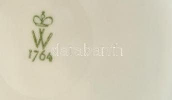 Wallendorf fedeles váza. Jelzett, matricás, hibátlan  30 cm