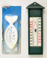 Minimax hőmérő + halacskás fürdővíz hőmérő