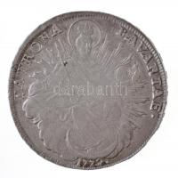 Német államok / Bajorország 1772A Tallér Ag "III. Miksa" (27,88g) T:2,2- kis ph.
 German ...