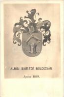 Kézdialbis, Albis; Albisi Baktsi Boldizsár címere anno 1610 / Bakcsi de Albis coat of arms. photo