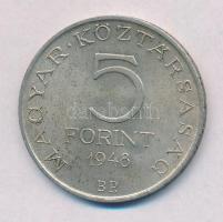 1948. 5Ft Ag "Petőfi" T:1-,2 kis patina
Adamo EM1