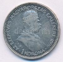 1896KB 1K Ag "Millenium" T:3 kis patina, ph.
Adamo K5.2