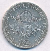 Ausztria 1908. 1K Ag "Ferenc József - Jubileum" T:2
Austria 1908. 1 Corona Ag "Franz...