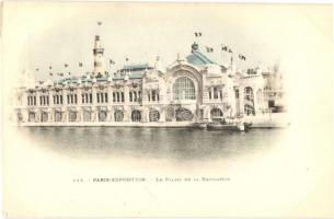 1900 Paris, Exposition Universelle, Le Palais de la Navigation / Paris Internationial Exposition, Palace of Navigation and Commerce